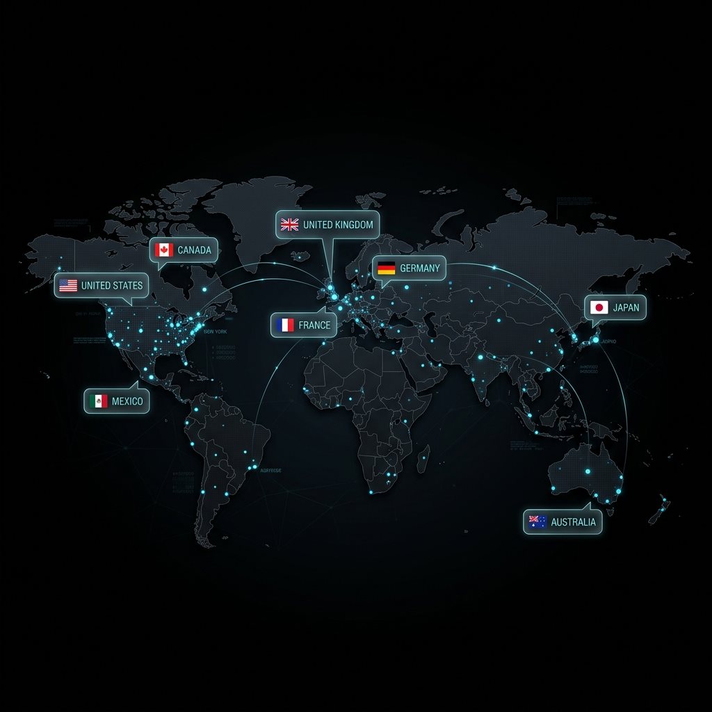 Ultimate Global Coverage IPTV Heat Map Grid by IPTV Fiable